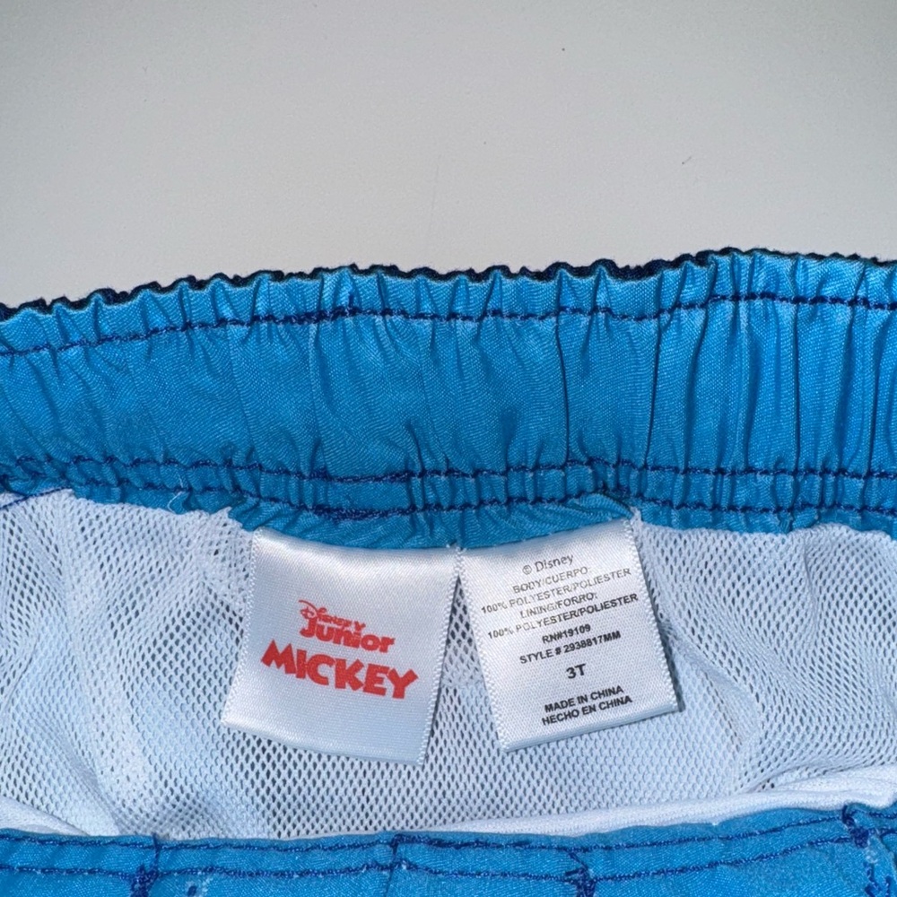 Disney Junior Kids Mickey swim trunks - Picture 3 of 5